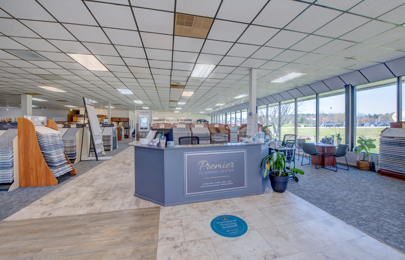 Flooring showroom in Brentwood